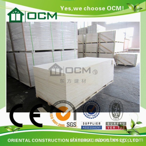 White MGO Fireproof Wall Partition Boards